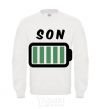 Sweatshirt Son White фото