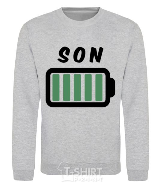 Sweatshirt Son sport-grey фото