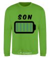 Sweatshirt Son orchid-green фото