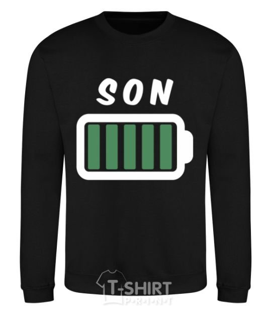 Sweatshirt Son black фото