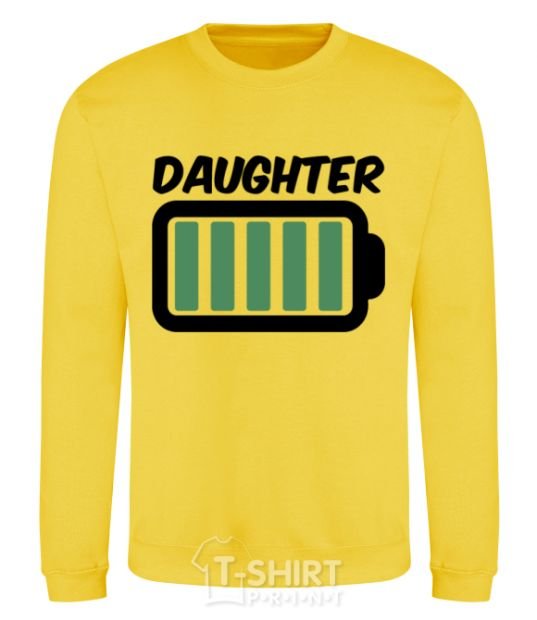 Sweatshirt Daughter V.1 yellow фото