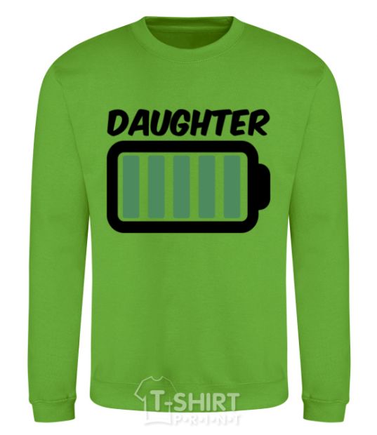 Sweatshirt Daughter V.1 orchid-green фото