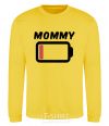 Sweatshirt Mommy yellow фото