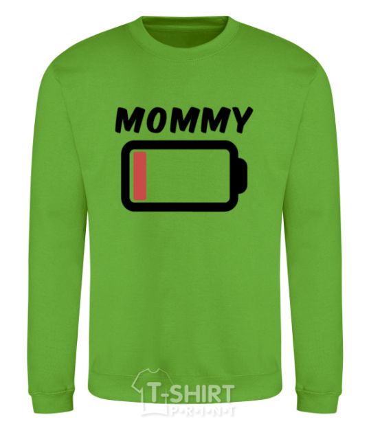 Sweatshirt Mommy orchid-green фото