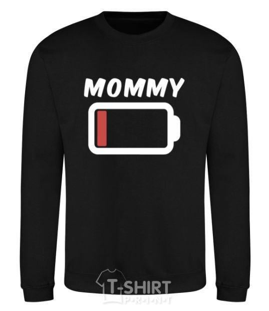 Sweatshirt Mommy black фото