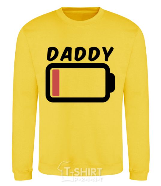 Sweatshirt Daddy V.1 yellow фото