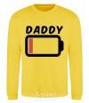 Sweatshirt Daddy V.1 yellow фото