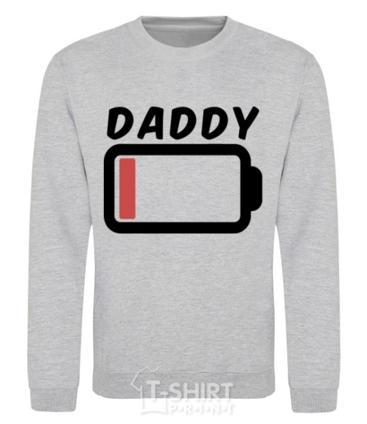 Sweatshirt Daddy V.1 sport-grey фото