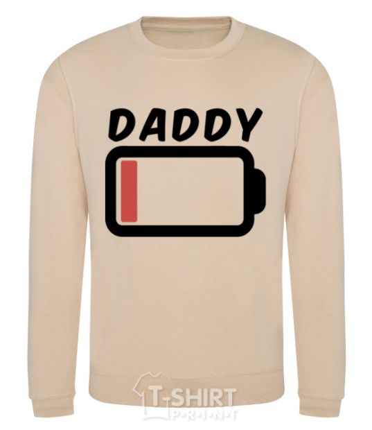 Sweatshirt Daddy V.1 sand фото