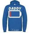 Men`s hoodie Daddy V.1 royal фото