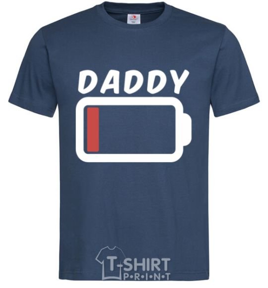 Men's T-Shirt Daddy V.1 navy-blue фото