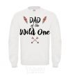 Sweatshirt Dad of the wild one White фото