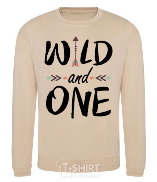 Sweatshirt Wild one sand фото