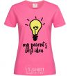 Women's T-shirt My parents best idea heliconia фото