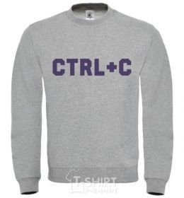 Sweatshirt Сtrl+C sport-grey фото