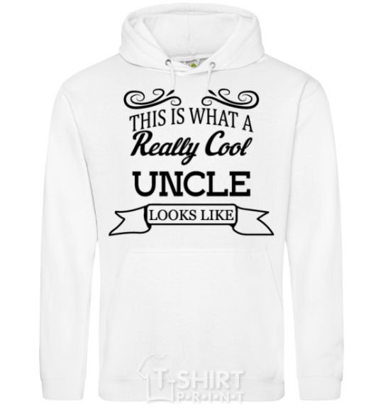 Men`s hoodie This is what a really cool ancle looks like White фото