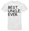 Men's T-Shirt Best uncle ever White фото