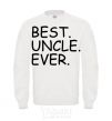 Sweatshirt Best uncle ever White фото