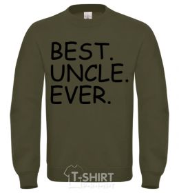 Sweatshirt Best uncle ever sand фото