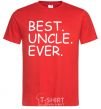 Men's T-Shirt Best uncle ever red фото