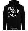 Men`s hoodie Best uncle ever black фото