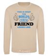 Sweatshirt This is the worlds best friend looks like sand фото