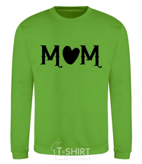 Sweatshirt MOM orchid-green фото