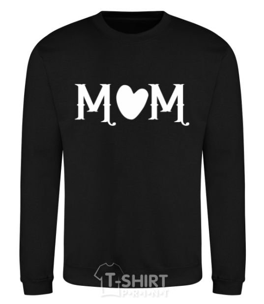 Sweatshirt MOM black фото