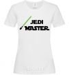 Women's T-shirt Jedi Master White фото