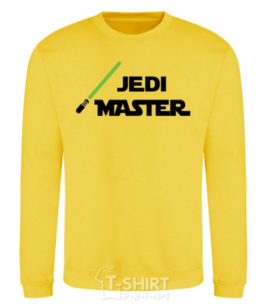 Sweatshirt Jedi Master yellow фото