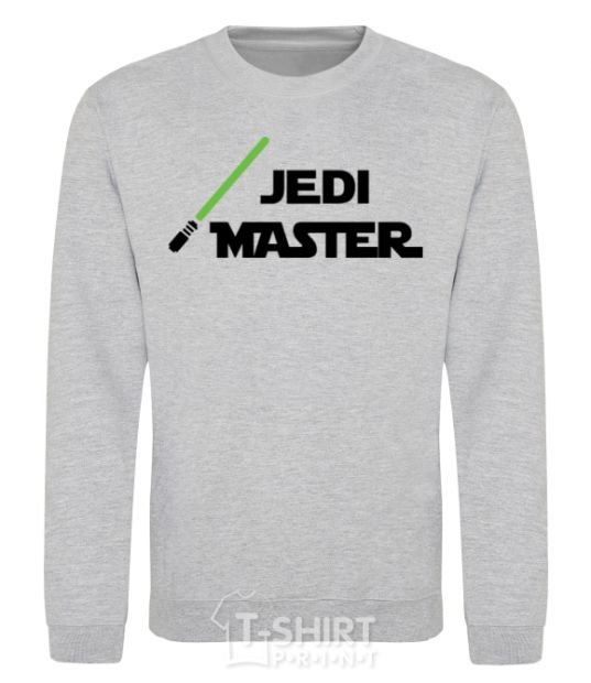 Sweatshirt Jedi Master sport-grey фото