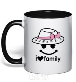 Mug with a colored handle