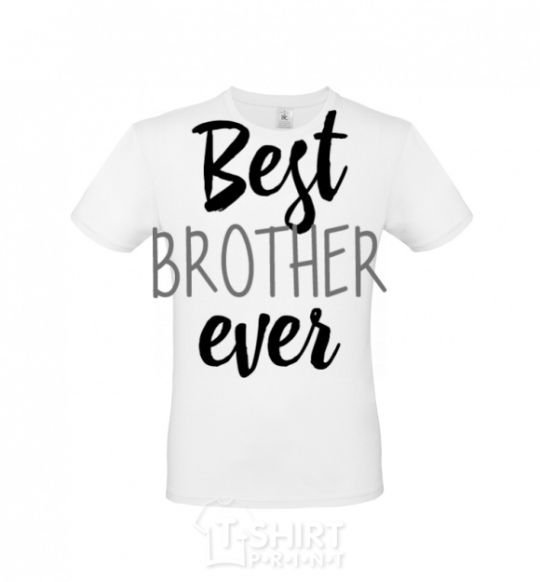 Мужская футболка Best brother ever V.1 Белый фото