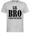 Men's T-Shirt Lil Bro grey фото