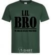 Men's T-Shirt Lil Bro bottle-green фото