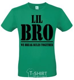 Men's T-Shirt Lil Bro kelly-green фото
