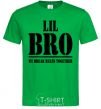 Men's T-Shirt Lil Bro kelly-green фото