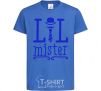 Kids T-shirt Lil mister royal-blue фото