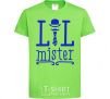 Kids T-shirt Lil mister orchid-green фото