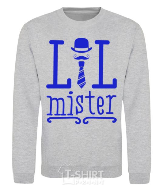 Sweatshirt Lil mister sport-grey фото