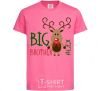 Детская футболка Big brother Alex Ярко-розовый фото