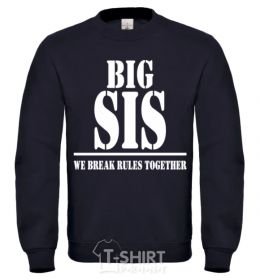 Sweatshirt Big sis black фото