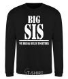 Sweatshirt Big sis black фото