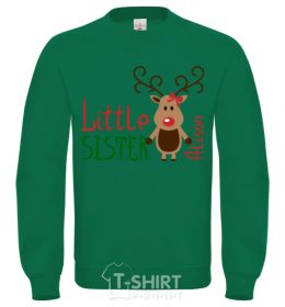 Sweatshirt Little sister Alison orchid-green фото