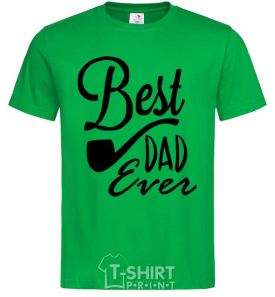 Men's T-Shirt Best dad ever - tube kelly-green фото