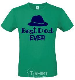 Men's T-Shirt Best dad ever - hat kelly-green фото