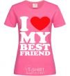 Women's T-shirt I love my best friend heliconia фото