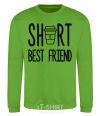 Sweatshirt Short best friend orchid-green фото