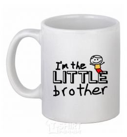 Ceramic mug Big brother V.1 White фото