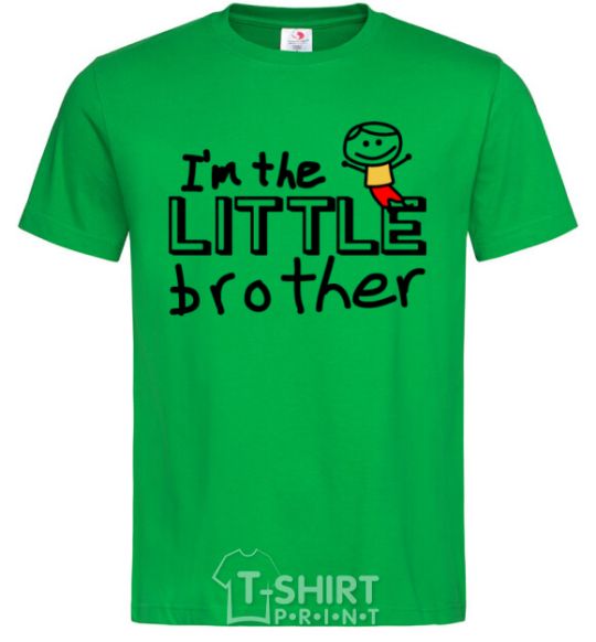 Men's T-Shirt I'm the little brother kelly-green фото